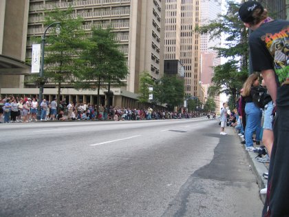 Parade route