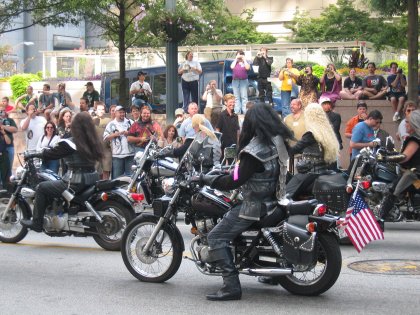 Klingons on bikes